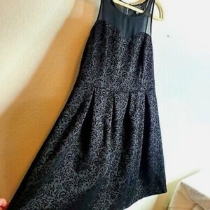 Forever 21 mesh little black dress